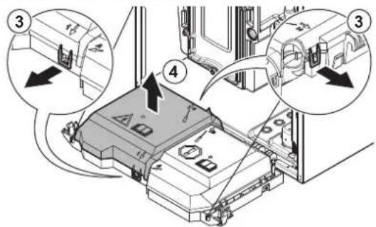 Remeha Quinta 90 - Toegang tot de controlbox - 2