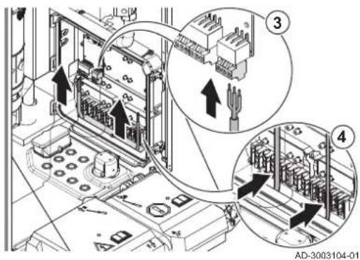 Remeha Quinta 90 - ■ Kabelloop naar de uitbreidingsbox (optioneel) - 2