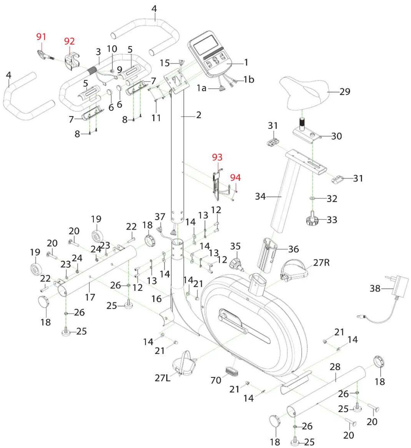 VirtuFit Low Entry Bike 1.2i - INSTRUCTIE - 2