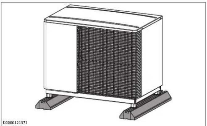 STIEBEL ELTRON WPL-A 07.2 Plus HK 230 - Beveilig het toestel tegen omvallen - 11