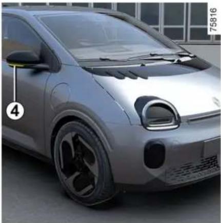RENAULT Twingo E-Tech Electric (2025) - KOPLAMPEN, LAMPEN: VERVANGEN VAN EEN LAMP - 1