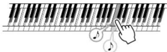 YAMAHA PSR-E583 - Speel op het keyboard. - 1