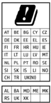 AT BE BG CY CZ DE DK EE EL ES FI FR HR HU IE IT LT LU LV MT NL PL PT RO SE SI SK IS LI NO CH TR UK(NI) AL BA MD ME MK RS UK XK