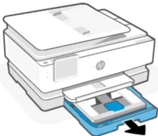 HP ENVY Photo 7230 - Om een enveloppe te plaatsen - 1