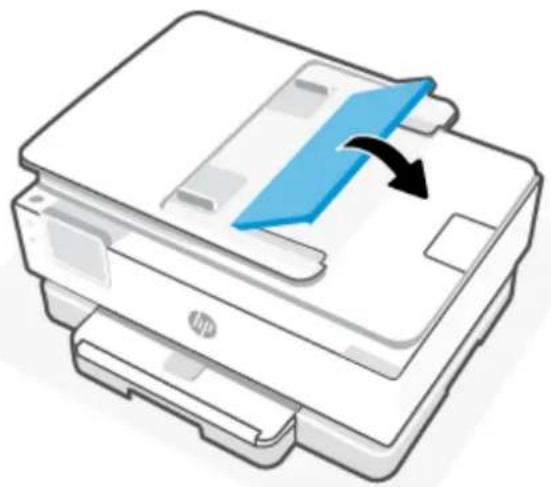 HP ENVY Photo 7230 - Een papierstoring in de afdrukzone verhelpen - 12