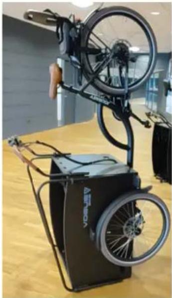 Vogue Caddy - Om de E-Bakfiets voor langere tijd op te bergen: - 1