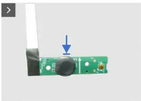 DELL E2426HB - Installing the keypad board - 3