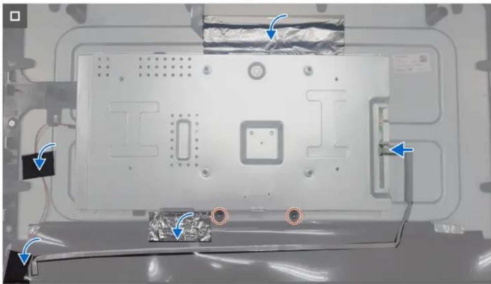DELL E2426HB - Installing the main chassis - 5