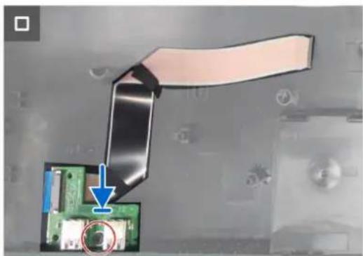 DELL E2426HB - Installing the USB board - 4
