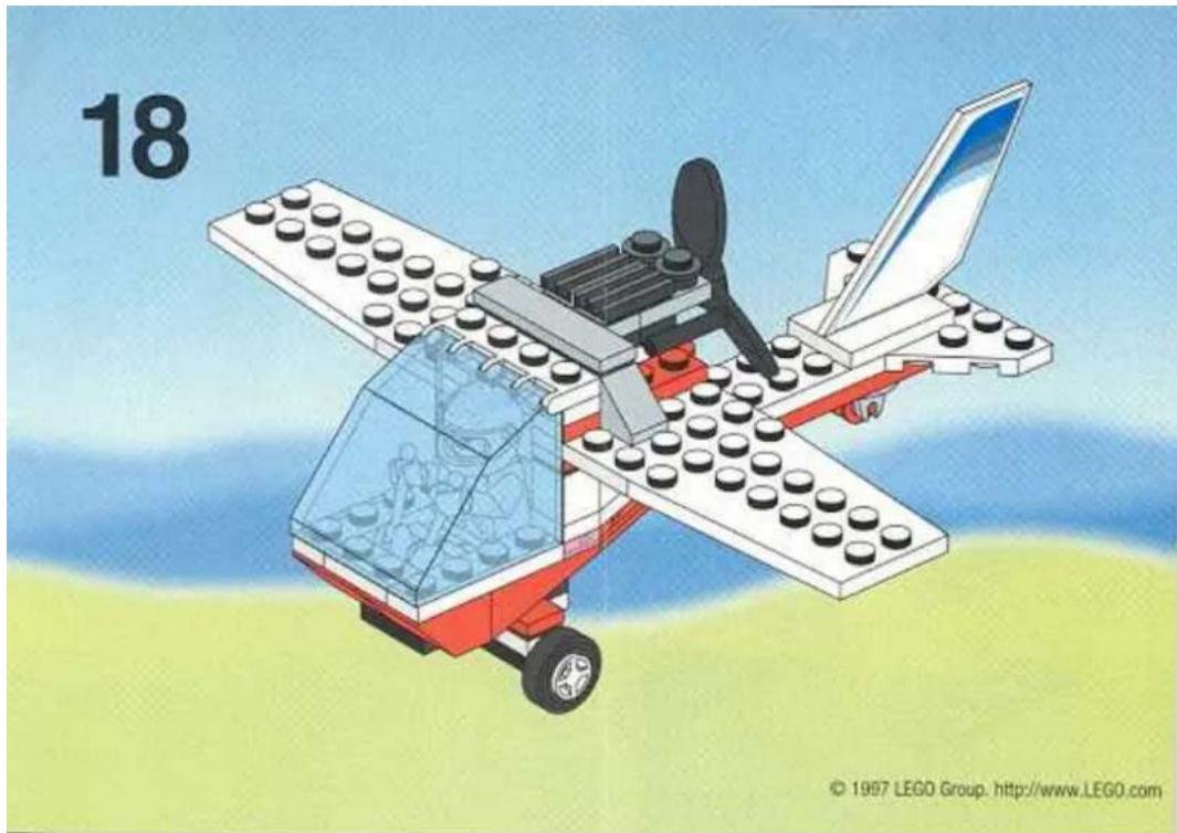 LEGO INFLIGHT DRAGON FLY - 21