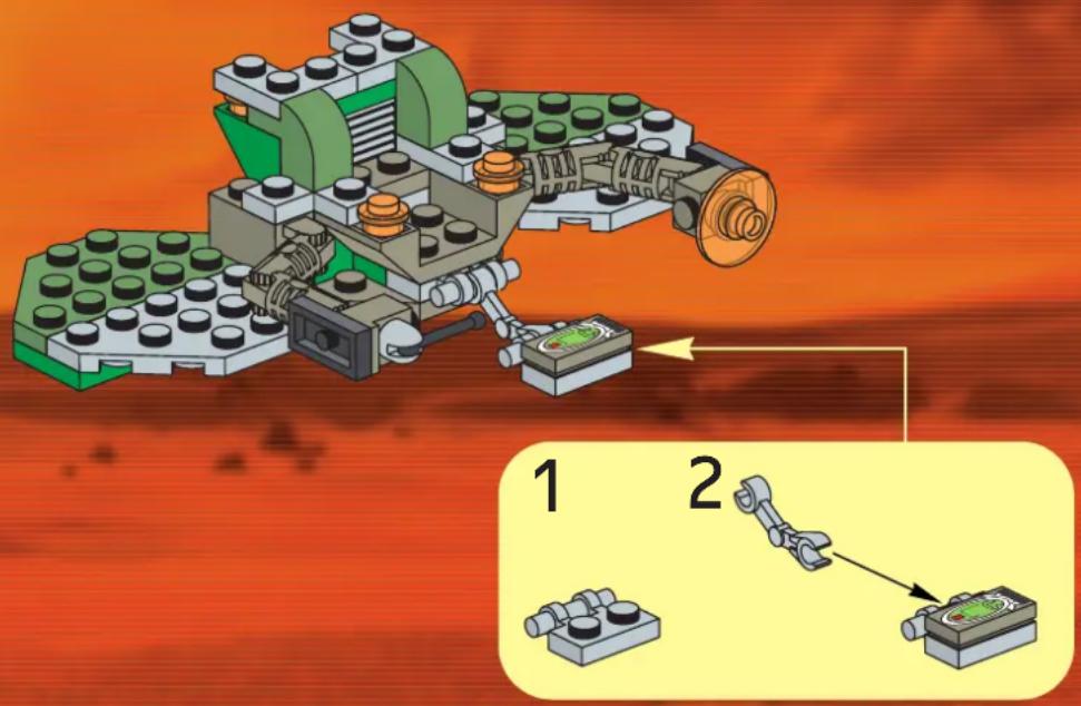 LEGO Red Planet Cruiser - 15