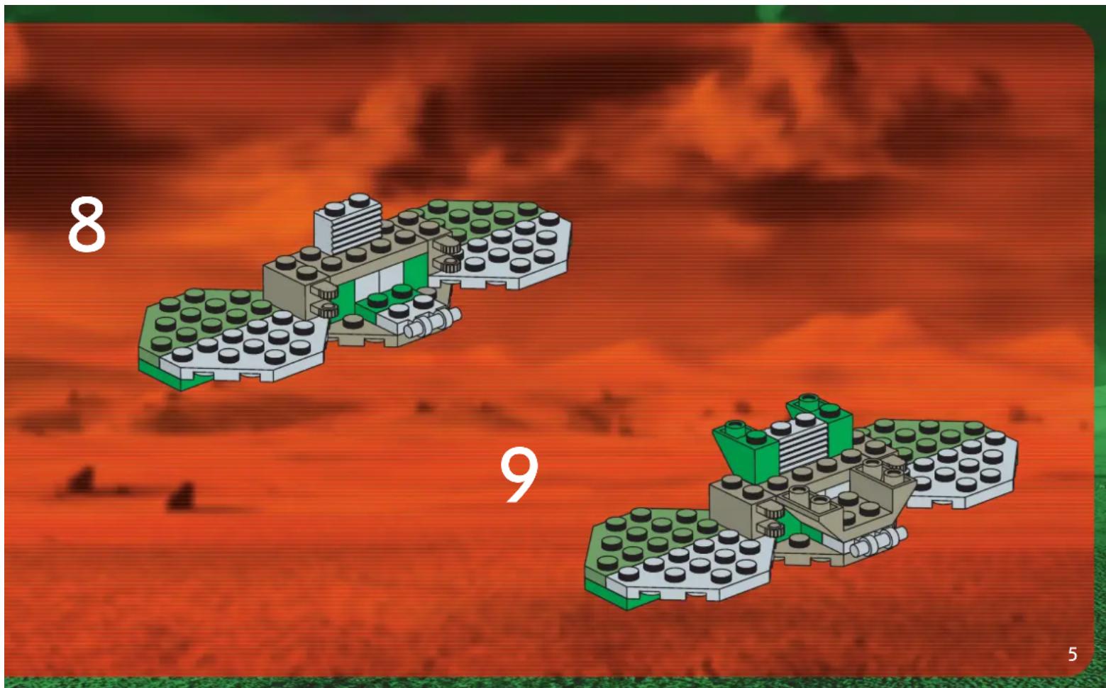 LEGO Red Planet Cruiser - 9