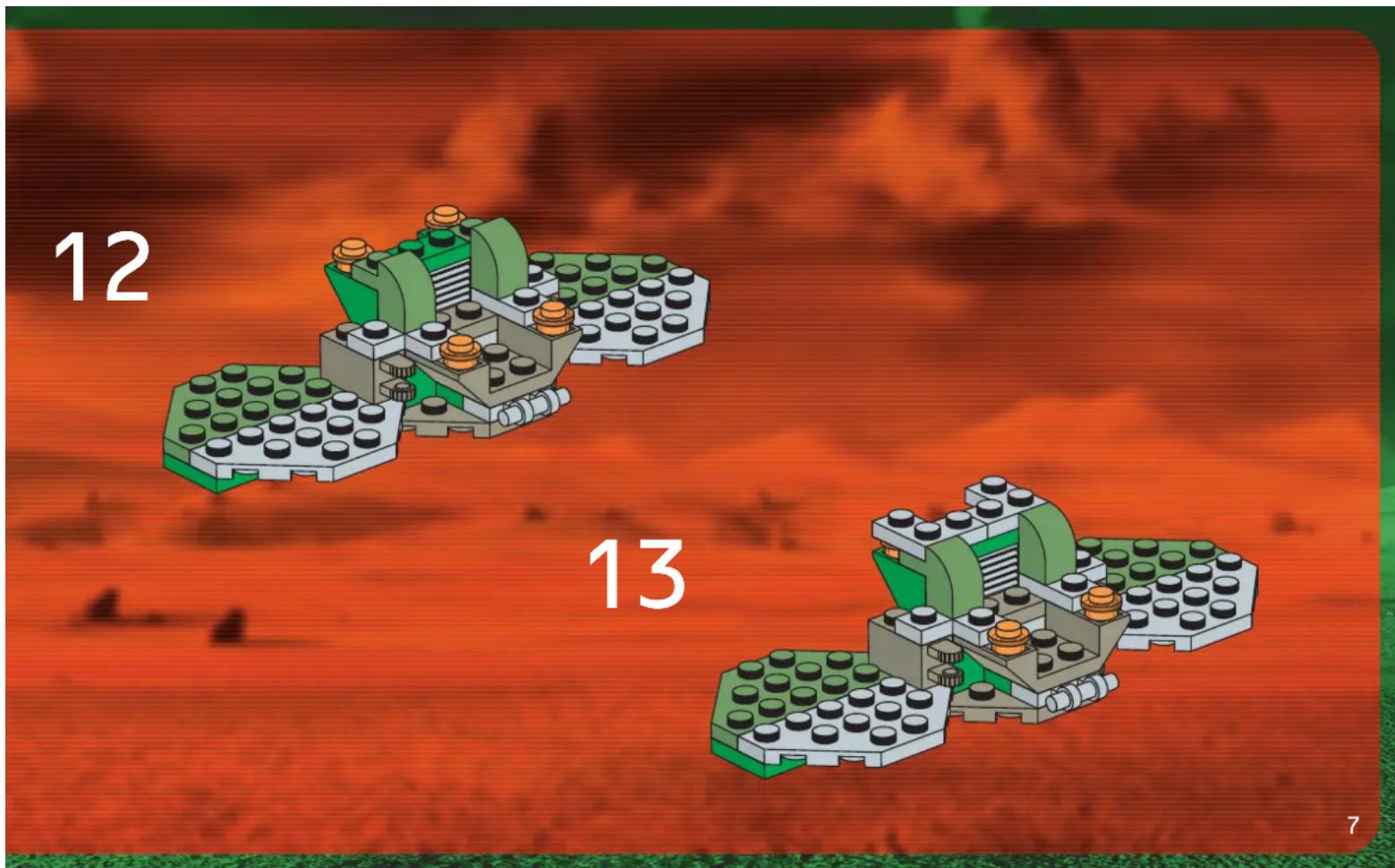 LEGO Red Planet Cruiser - 12