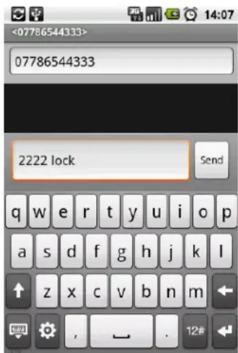 <07786544333> 07786544333 2222 lock Send q w e r t y u i o p a s d f g h j k l ↑ z x c v b n m ← 12#