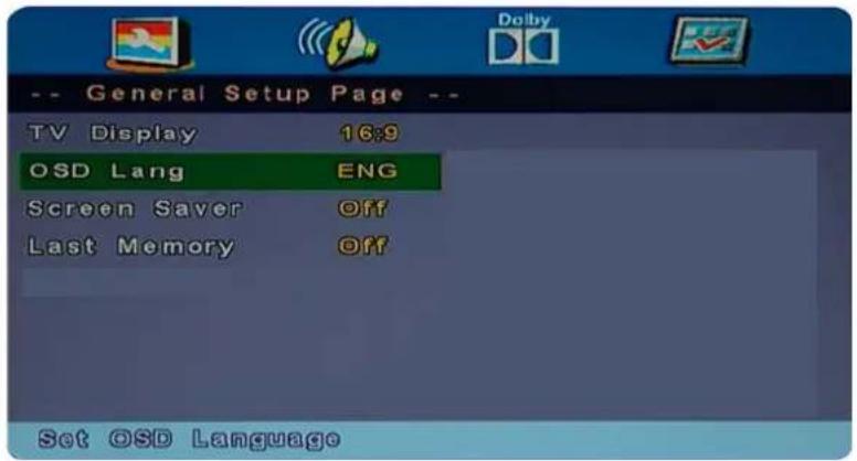 DENVER LDD-2454MC - OSD Language - 1