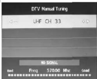 DENVER LDD-2454MC - CADTV(DVB-C) / DTV(DVB-T) Manual Tuning - 1