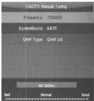 DENVER LDD-2454MC - CADTV(DVB-C) / DTV(DVB-T) Manual Tuning - 2
