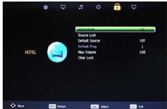 DENVER LDD-2454MC - HOTEL MODE - 2