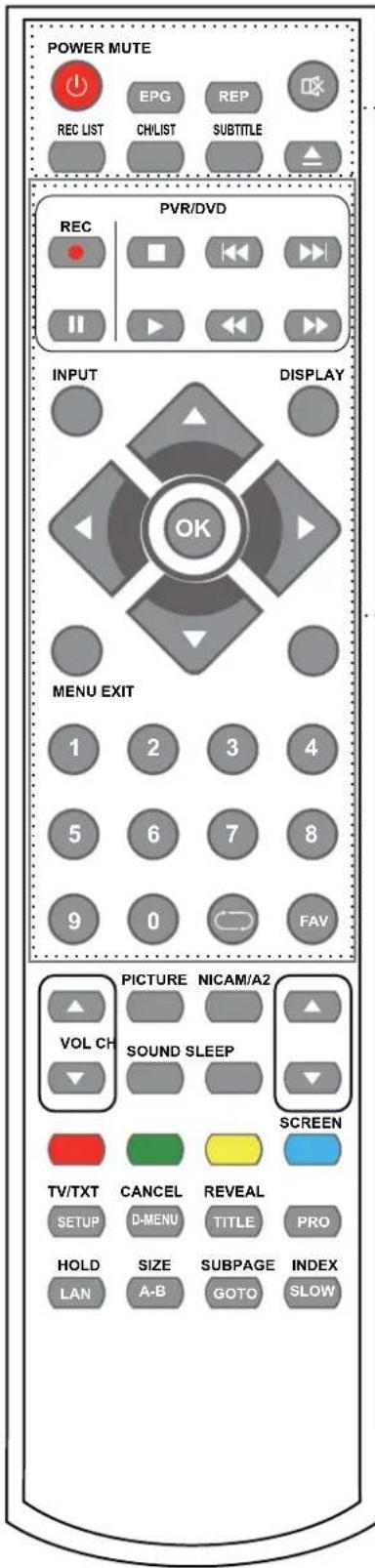 DENVER LDD-2454MC - Remote Control - 1