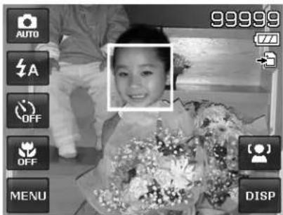 AGFA AP Compact 103 - How to use Face tracking: - 1