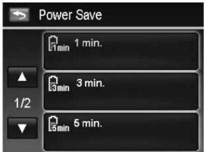 AGFA AP Compact 103 - Setting Power Save - 1