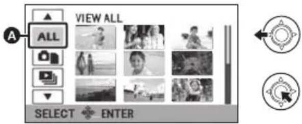 VIEW ALL ALL SELECT ENTER