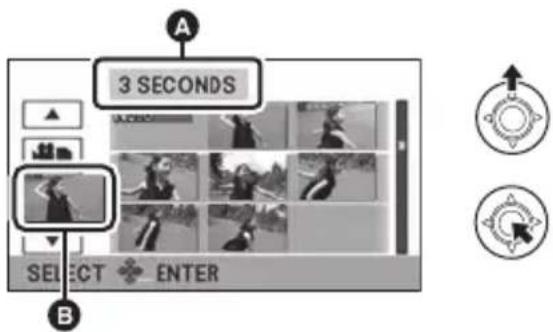 3 SECONDS SELECT ENTER