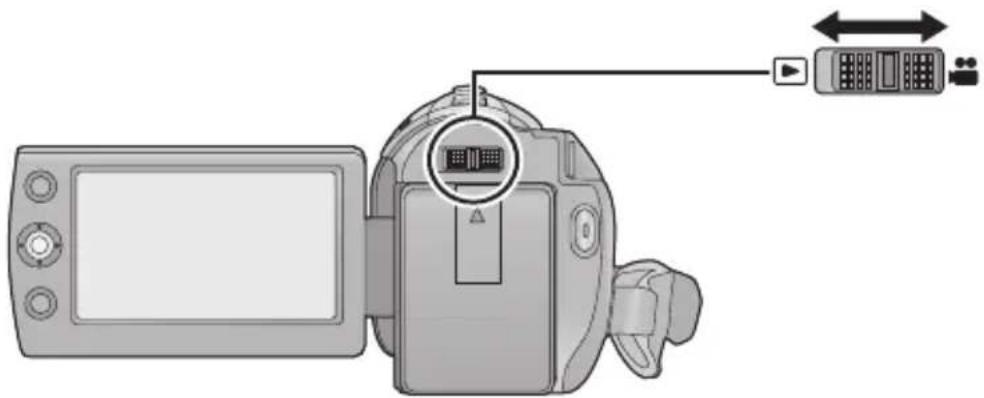 PANASONIC SDR-T50P/PC - Turning the power on and off with the LCD monitor - 5