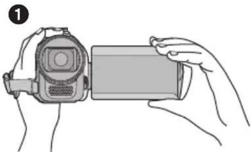 PANASONIC SDR-T50P/PC - ■ Basic camera positioning - 1