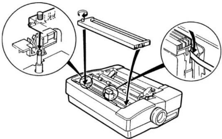 CITIZEN Swift 240x - Installing The Ribbon - 1