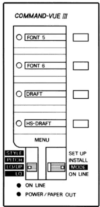 CITIZEN Swift 240x - Changing The Font - 2