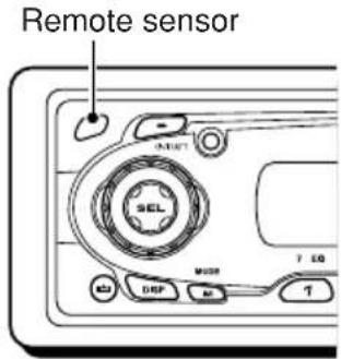 JVC KD-SC607EE - Preparing the remote controller - 1