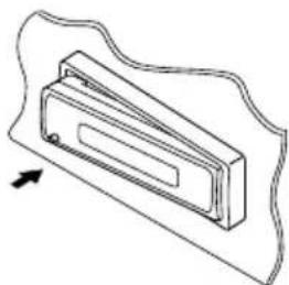 JVC KD-SC607EE - Attaching the control panel - 2