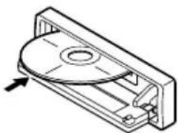 JVC KD-SC607EE - Insert a disc into the loading slot. - 1