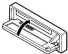 JVC KD-SC607EE - Close the control panel by hand. - 1