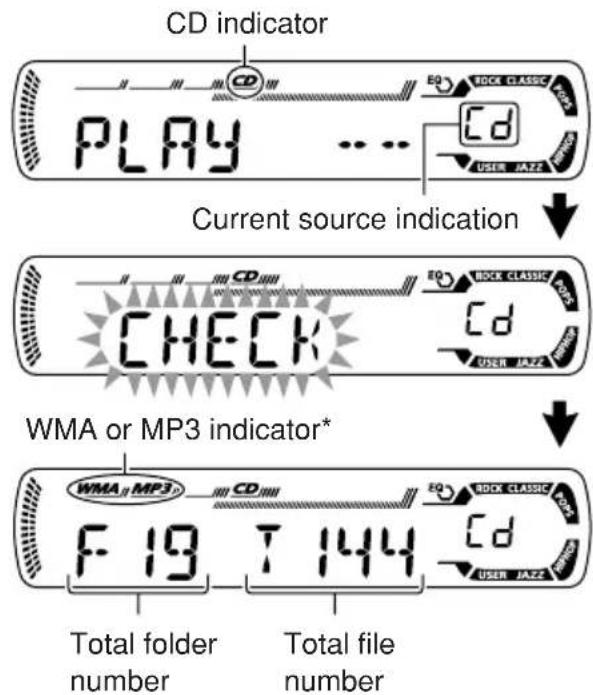 JVC KD-SC607EE - Close the control panel by hand. - 2