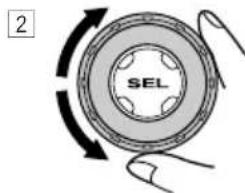 JVC KD-SC607EE - Setting the clock - 3