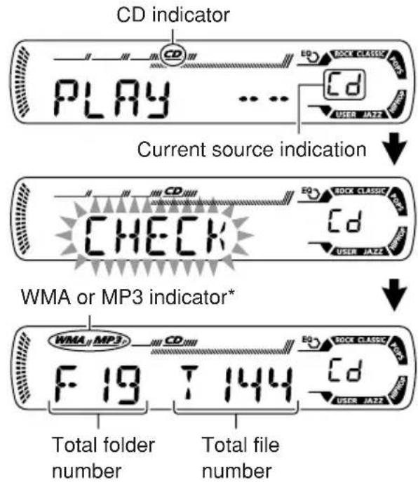 JVC KD-SC607EE - Close the control panel by hand. - 2