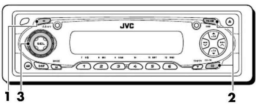 JVC KD-SC607EE - CAUTION: - 1