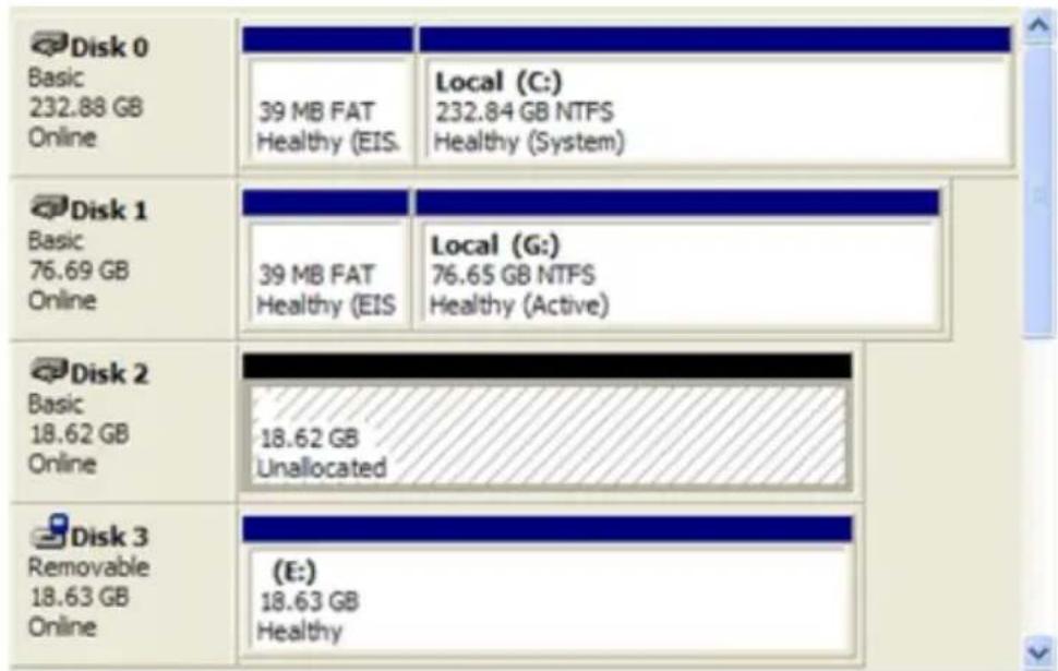 Apricorn Aegis Vault 160GB - Partitioning and Formatting the Non-encrypted partition - 1