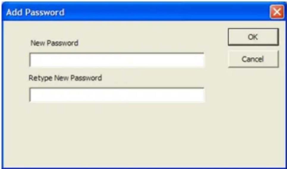 Apricorn Aegis Vault 160GB - To add a new user password: - 1