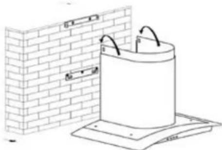 BAUMATIC BT9.3BGL - INSTALLATION INSTRUCTIONS – Attaching the Hood - 3