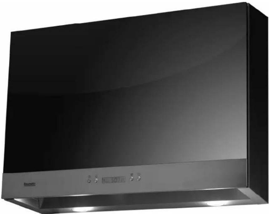 BAUMATIC BU976GL - BU976GL-EU 90 cm Cooker hood in stainless steel and glass - 1
