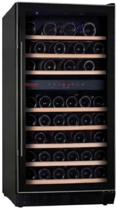 BAUMATIC BWC1215SS - bottle dual temperature electronic wine cabinet - 1