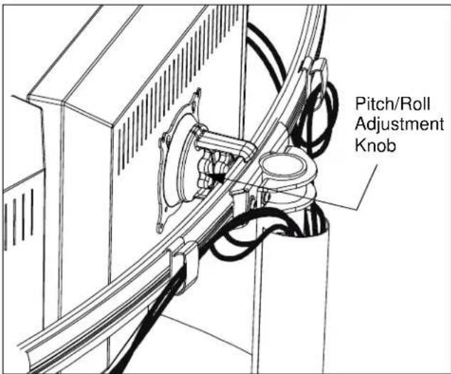 Pitch/Roll Adjustment Knob