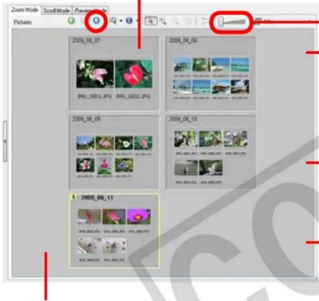CANON Ixus SD4000 IS - Change the Display Size - 1