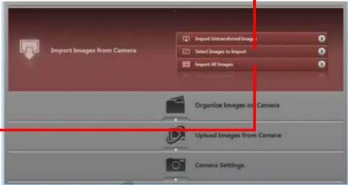 CANON Ixus SD4000 IS - Automatically Transferring Images on ZoomBrowser EX Start-Up - 1