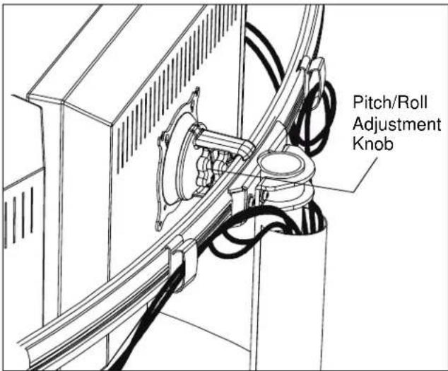 Pitch/Roll Adjustment Knob