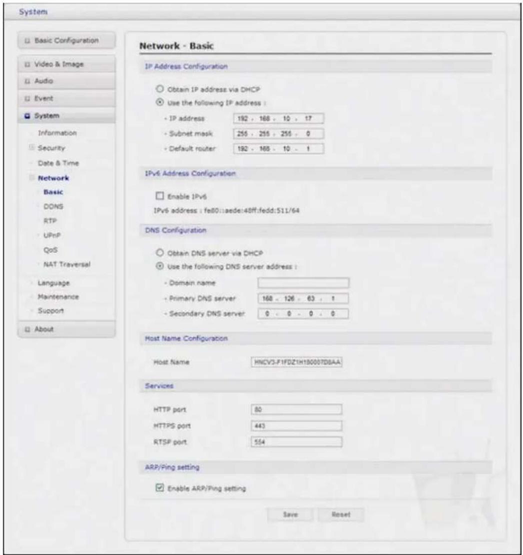 REVO REHVDPTZ22-1 - 4) Network - 1