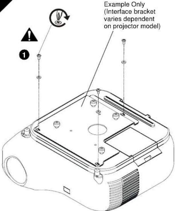 Chief RPMA735 - Install Interface Bracket - 1